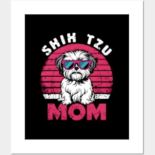 Shih Tzu Mom For Shih Tzu Dog Mother'S Day Posters and Art